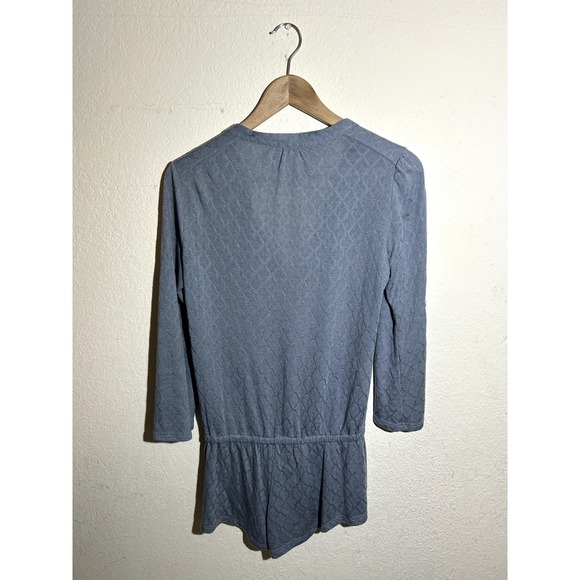Eberjey Blue Romper Size Small - Picture 4 of 4